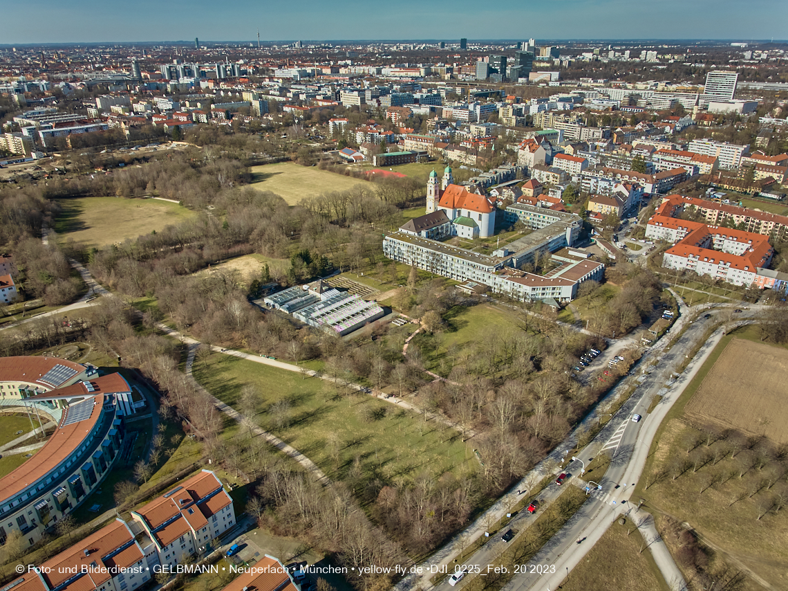 20.02.2023 -  der verschwundene Hachinger Bach in Neuperlach und Berg am Laim
